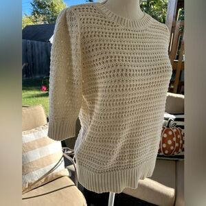 Sonoma open knit sweater